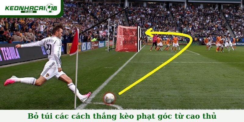 Bỏ túi các cách thắng kèo phạt góc từ cao thủ